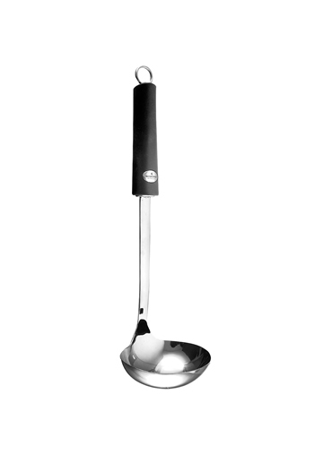 Soup Ladle Stainless Steel Black