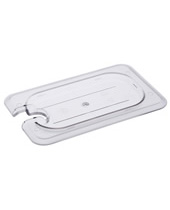 1/9 Size Slotted Cover For Food Pan Polycarbonate NSF