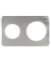 Adapter Plate 2 Openings 6-3/8