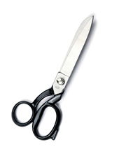 Tailor Scissors Enamelled Handle 10