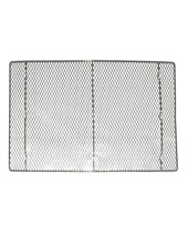 Mesh Icing Grate / Cooling Rack Chrome Plated Steel Wire 17 x 25 x 1-1/2