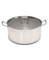 Sauce Pot 23.6 Qt, 36cm 3 Ply S/S With Cover