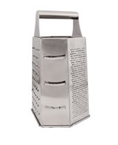 6 Sided Box Grater Stainless Steel