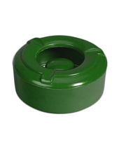 Ashtrays Plastic Outdoor With Twist Lock Diameter 4'' Green