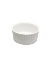 Ramekin White Ceramic 3 OZ 3
