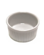 Ramekin White Ceramic 4 OZ 3-1/4