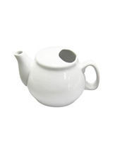 Teapot White Ceramic 12 OZ