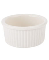 Ramekin White Ceramic 10 OZ 4-1/4