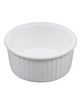 Ramekin White Ceramic 2-1/2 OZ 2-3/4 x 1-5/8