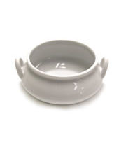 Chili Bowl White Ceramic 10 OZ