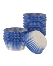 Blue Stripe Paper Baking Cups 1.94