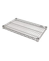 Chrome Commercial Wire Shelving 24