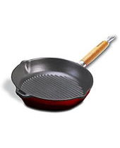 Grillpan Wood Handle 26Cm Red