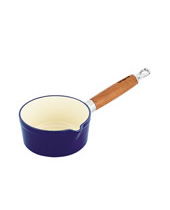Milk Pan Without Lid 14Cm Blue/Cream 0.8L