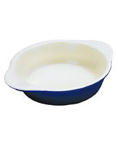 Round Dish 15 Cm Blue/Cream 0.5L