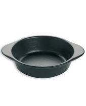 Round Dish 15Cm Black/Black 0.5L