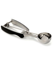 Ice Cream Scoop-Mechanical  With Soft Touch Handles S/s
