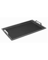Gastronorm Grill Surface Induction S/S Haandles 53X33 Cm, 2Cm High