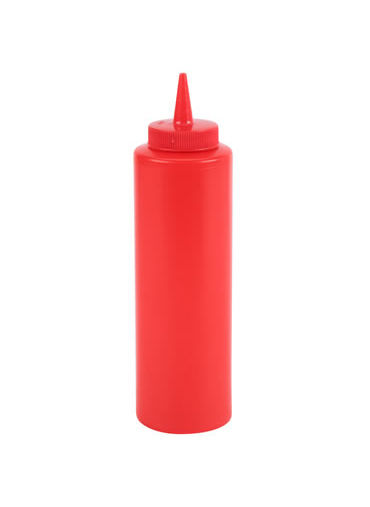 Squeeze Bottle 8 OZ Red