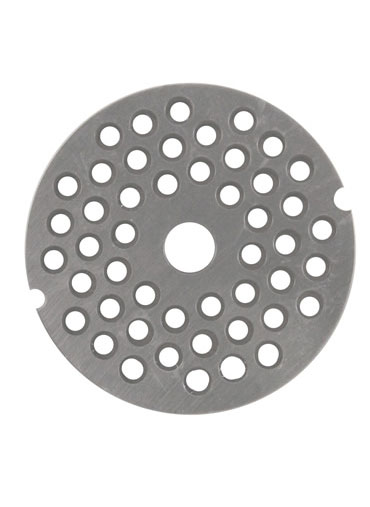 Meat Plate #12 For Meat Grinder, 6mm, Stainless Steel