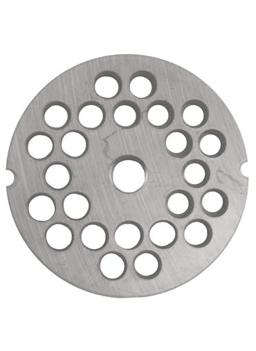 Meat Plate #22 For Meat Grinder, 10mm, Stainless Steel