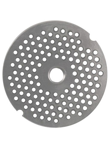 Meat Plate #22 For Meat Grinder, 4.5mm, Stainless Steel