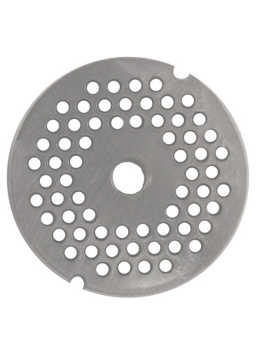Meat Plate #22 For Meat Grinder, 6mm, Stainless Steel