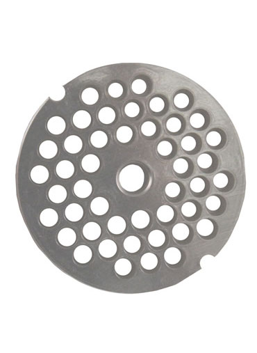 Meat Plate #22 For Meat Grinder, 8mm, Stainless Steel