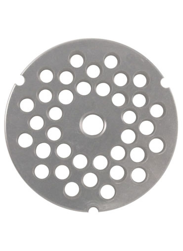 Meat Plate #32 For Meat Grinder, 10mm, Stainless Steel