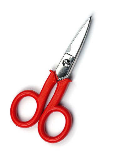 Electrician Scissors Plastic Handle 5-1/2