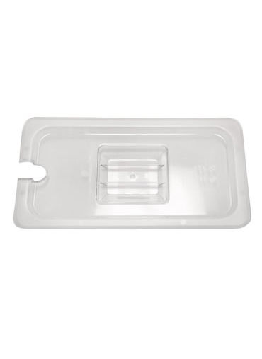 Half Size Slotted Cover For Food Pan Polycarbonate NSF replaced by 31200CS