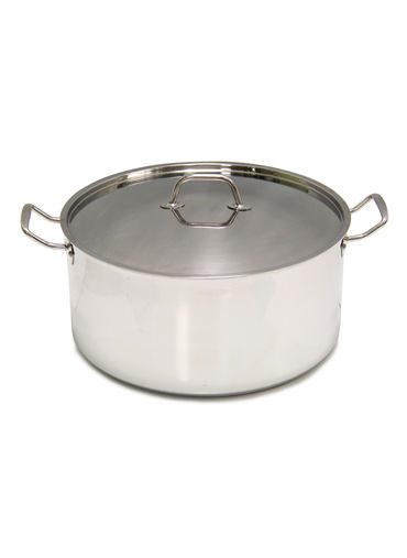 Sauce Pot 7.6 Qt, 24cm 3 Ply S/S With Cover