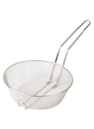 Culinary Basket - Fine Mesh Nickel Plated Steel Wire Diam. 12