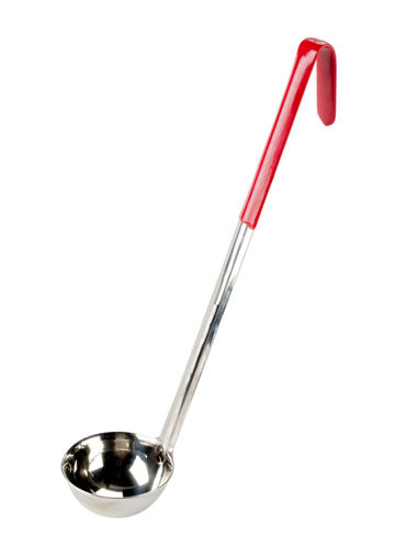 Ladle One PC Coated (RED) 1/2 OZ