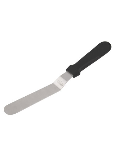 Off-Set Spatulas S/S Blade Plastic Handle Black 6