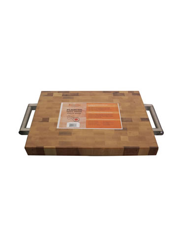 Laminated Butcher Block With S/S Handles 12x16x1½” Maple