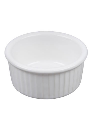 Ramekin White Ceramic 2-1/2 OZ 2-3/4 x 1-5/8