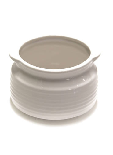 Onion Soup Bowl White Ceramic 16 OZ