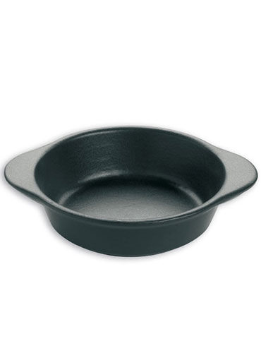 Round Dish 22Cm Black/Black 1L