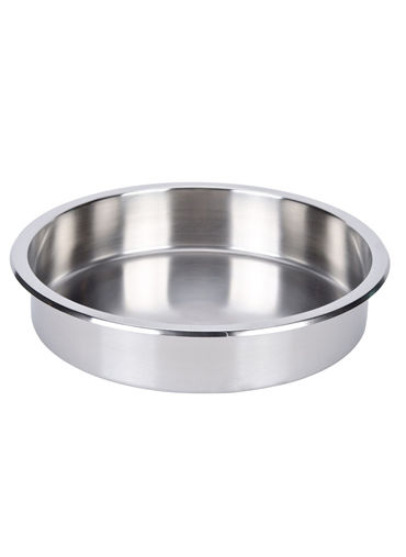 Food Pan Round For Round Roll Top Chaffer 6.8 L