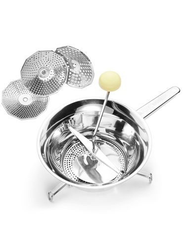 Vegetable and Fruit mill stainless steel 24 cm