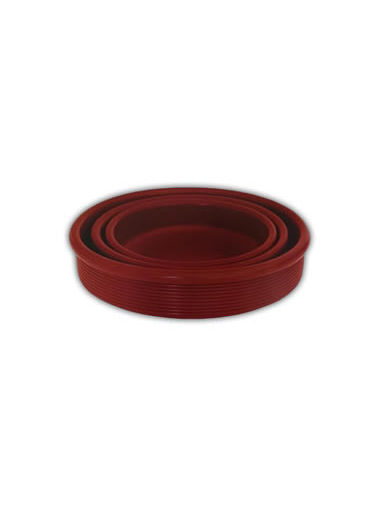 Casserole Without Handles, Color Red 12