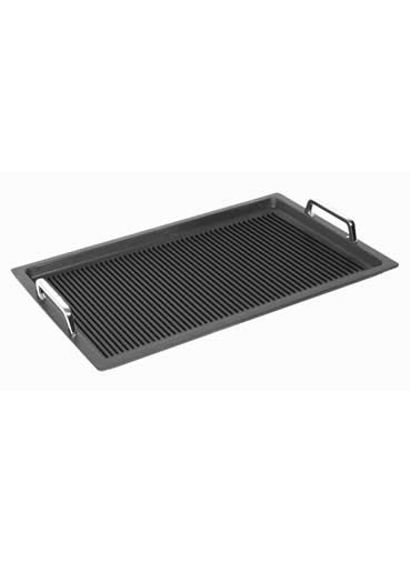 Gastronorm Grill Surface Induction S/S Haandles 53X33 Cm, 2Cm High
